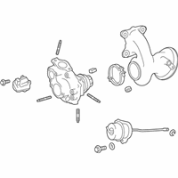 OEM Lexus NX200t TURBOCHARGER SUB-ASS - 17201-36030