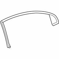 OEM 2011 Chevrolet Malibu Upper Molding - 20803291