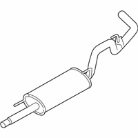 OEM 2014 Ford F-150 Muffler - BL3Z-5230-B