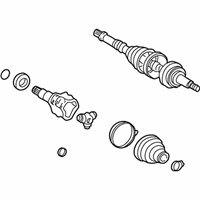 OEM 2002 Toyota MR2 Spyder Shaft Assembly, Rear Drive, Left - 42340-17151