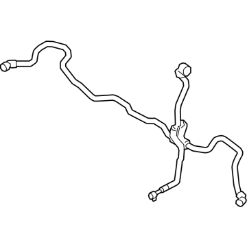 OEM 2021 BMW M850i xDrive Gran Coupe HOSE, REMOTE, COOLANT RADIAT - 17-12-8-679-008