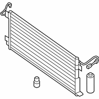 OEM 2021 Nissan Titan XD Condenser & Liquid Tank Assy - 92100-9FV1B