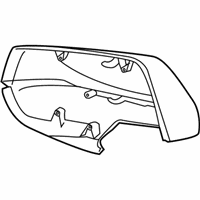 OEM 2014 Cadillac XTS Mirror Cover - 23497701