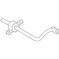 OEM 2008 Lexus LS460 Bar, Stabilizer, Rear - 48805-50020