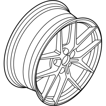 OEM BMW M235i xDrive Gran Coupe DISK WHEEL, LIGHT ALLOY, IN - 36-11-8-092-353