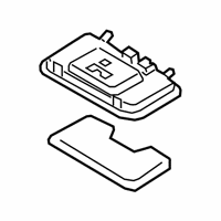 OEM Kia Forte Lamp Assembly-Room - 92850G5300BGA