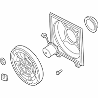 OEM 2001 Hyundai Accent Blower Assembly-Conderser - 97730-25000