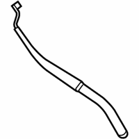 OEM 2018 Nissan Rogue Windshield Wiper Arm Assembly - 28886-6FR0A