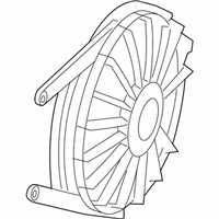 OEM Jeep Fan-Radiator Cooling - 55056713AB