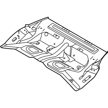 OEM 2021 Kia K5 Panel Assembly-Rear FLOO - 65511L1010