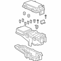 OEM 2008 Acura RL Box Assembly, Relay - 38250-SJA-A01