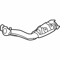 OEM 2019 Nissan Rogue Exhaust Tube, Front W/Catalyst Converter - 200A0-4BA2A