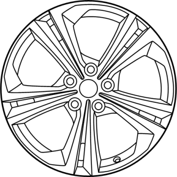 OEM 2020 Nissan Sentra Wheel-Aluminum - 40300-6LB3B