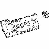 OEM 2009 Lexus LX570 Cover Sub-Assy, Cylinder Head - 11201-38040