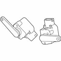 OEM 2010 BMW 535i GT Level Sensor, Rear - 37-14-6-853-755