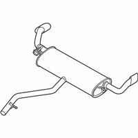 OEM 2014 BMW X6 Rear Exhaust Flap Muffler - 18-30-7-646-124