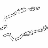 OEM 2017 Chrysler 300 Front Catalytic Converter And Pipe - 68276680AA
