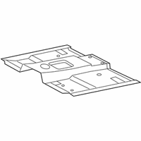 OEM 2004 Ford Explorer Floor Pan - 5L2Z-7811135-AA