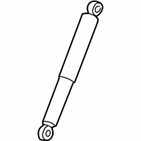 OEM 2002 GMC Sierra 3500 Rear Shock Absorber Assembly - 88983819