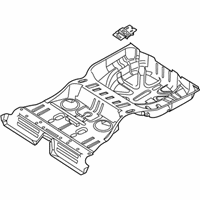 OEM 2009 Ford Flex Floor Pan Assembly - DA8Z-7411160-B