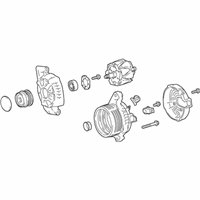 OEM 2022 Toyota Camry Alternator - 27060-0P410