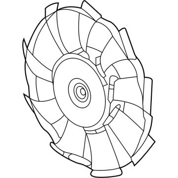 OEM 2022 Acura TLX FAN, COOLING - 38611-6S9-A01
