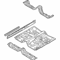 OEM Mercury Grand Marquis Floor Pan - 5W7Z-5411135-A