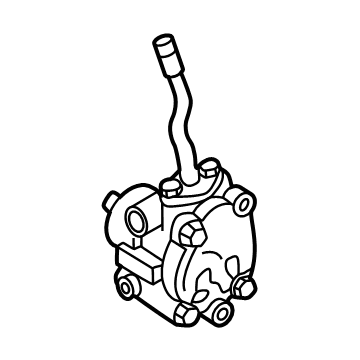 OEM 2002 Ford Escape Power Steering Pump - 6L8Z-3A696-B