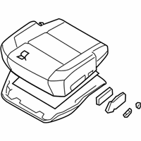 OEM 2013 Nissan Titan Cushion Assy-Front Seat - 87350-ZR28A