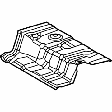 OEM Toyota Corolla Cross Heat Shield - 58327-0A020