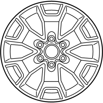 OEM Nissan Frontier WHEEL-ALUMINUM - 40300-9BU1A