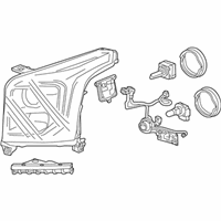 OEM 2019 GMC Yukon XL Composite Assembly - 84564093