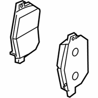 OEM 2006 Nissan Maxima Pad Kit - Disc Brake - D1060-CA093