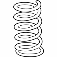 OEM 2014 Chevrolet Captiva Sport Coil Spring - 96843023