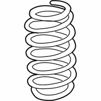 OEM 2013 Toyota Matrix Coil Spring - 48231-02700