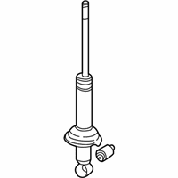 OEM 2003 Honda Civic Shock Absorber Unit, Rear - 52611-S5P-A02