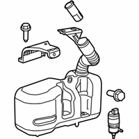 OEM 2017 Ram ProMaster 3500 Reservoir-Windshield Washer - 68134379AA