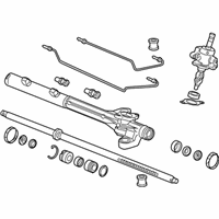 OEM 2003 Honda Accord Rack, Power Steering - 53601-SDP-A02