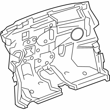 OEM Chevrolet Bolt EUV Insulator - 42778881