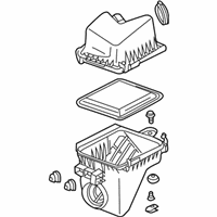 OEM 2004 Saturn Vue Cleaner Asm, Air (W/ Intake Air Temperature Sensor) - 22678562