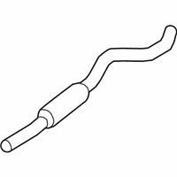 OEM 2018 BMW 320i Exhaust Pipe - 18-30-7-627-144