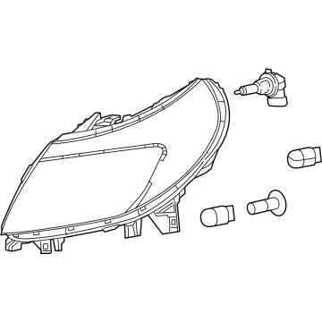 OEM 2021 Ram ProMaster 2500 Headlamp - 4725944AK