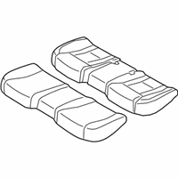 OEM 2019 Kia K900 Seat Cushion Pad - 89100J6CC0RJ1