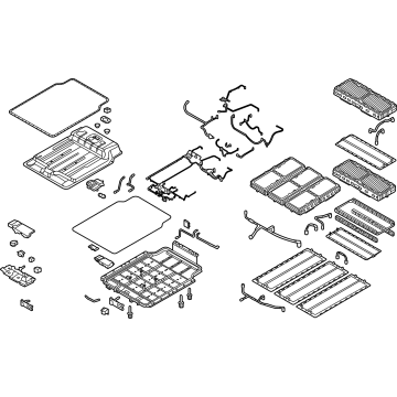 OEM 2020 Kia Niro EV BATTERY SYSTEM ASSY - 37501Q4000