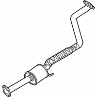 OEM 2016 Kia Forte Center Muffler Assembly - 28650A7400