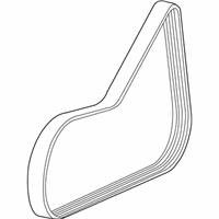 OEM 2009 Chevrolet Cobalt Serpentine Belt - 12634322