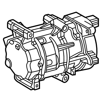 OEM Toyota Mirai Compressor Assembly - 88370-62021