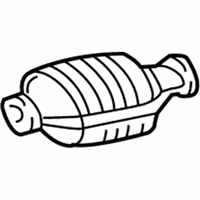 OEM 1996 Toyota Tacoma Catalytic Converter Assembly - 18450-0C010