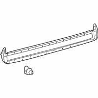 OEM Lexus LX570 Weatherstrip, Lift Gate - 68281-60030