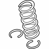 OEM 1995 Nissan 300ZX Spring-Front - 54010-VP100